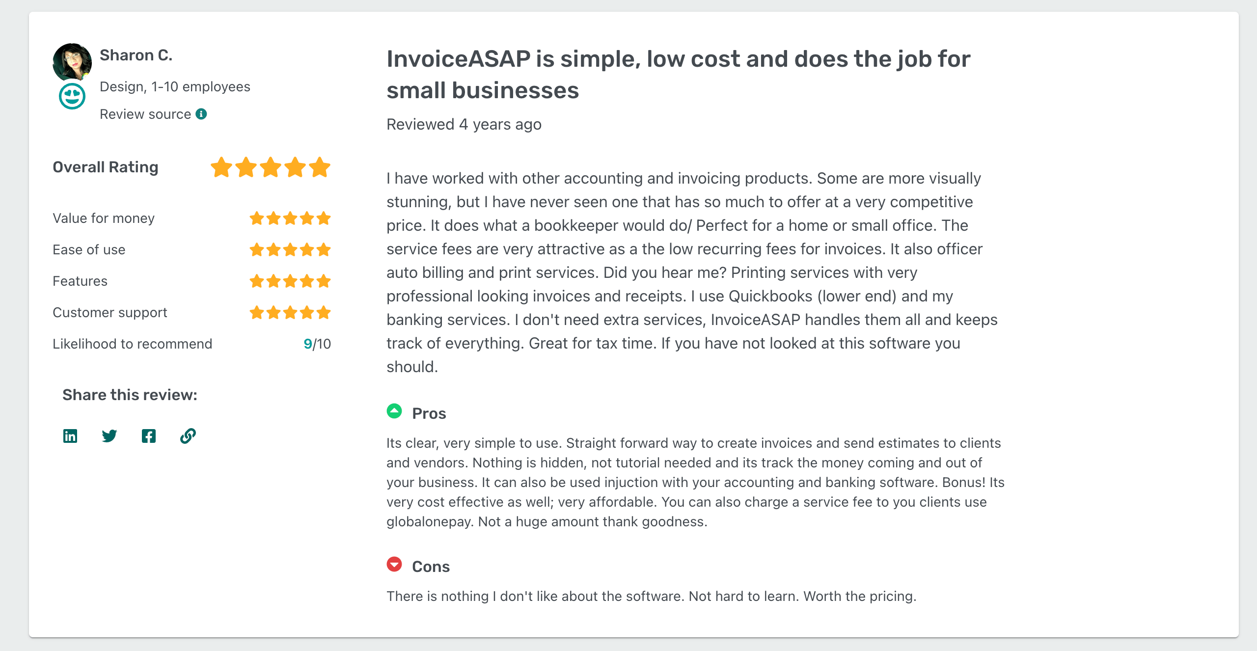 invoice asap reviews