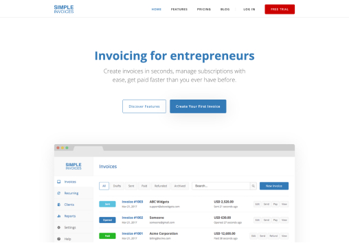 Simple Invoices