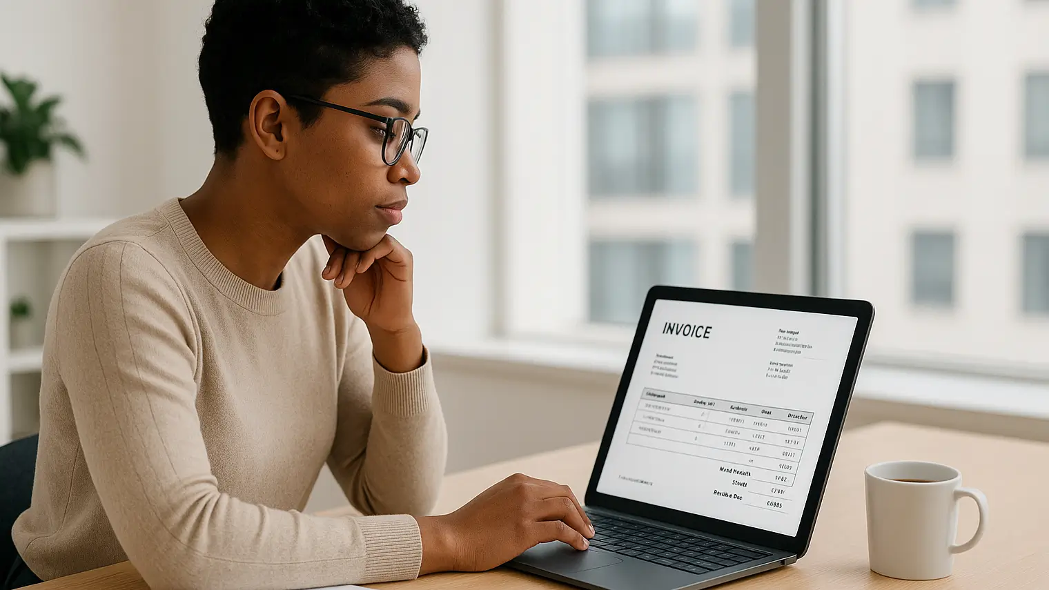 Entrepreneur invoicing startup