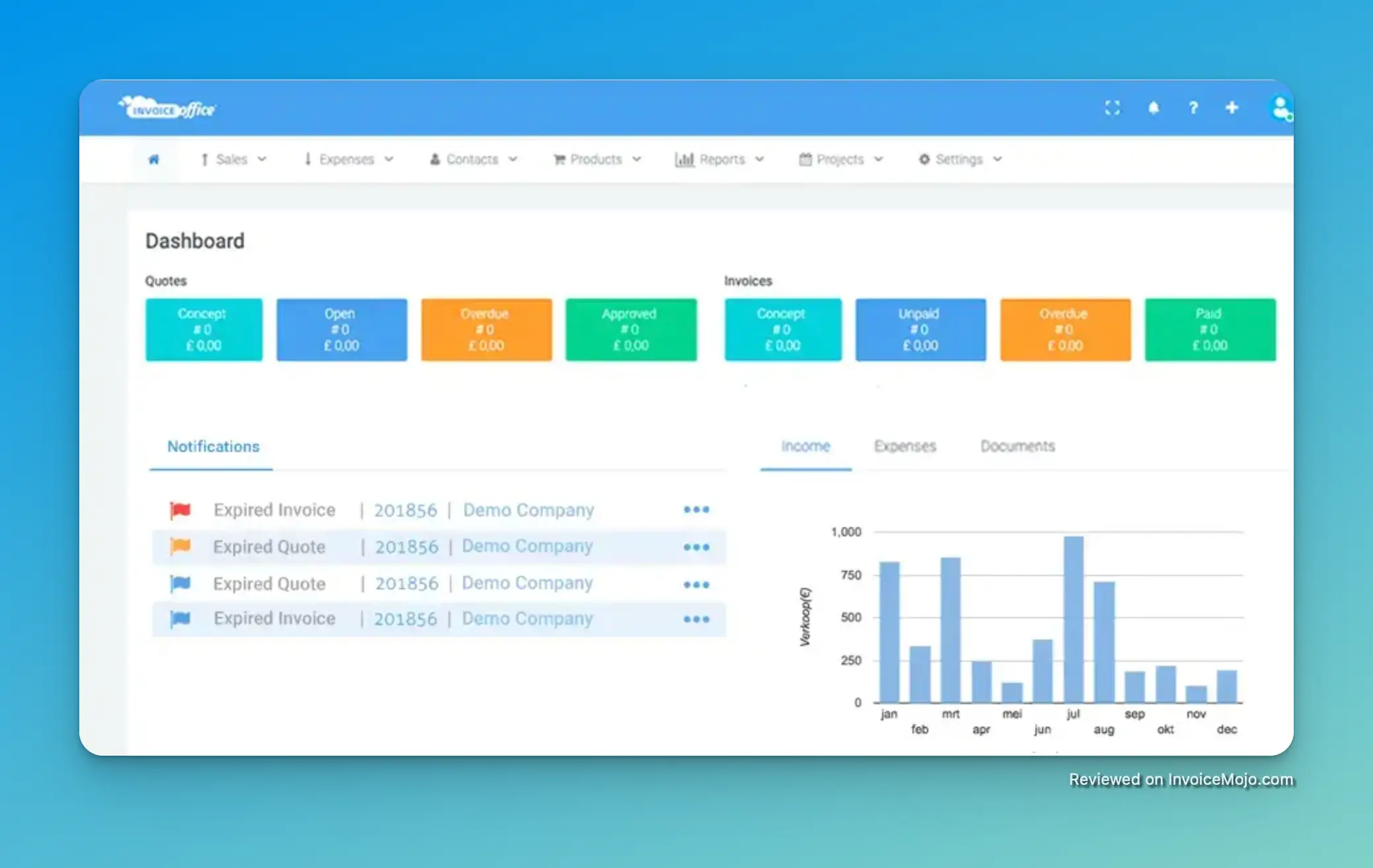 Invoiceoffice screenshot